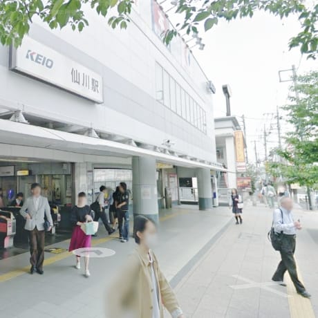 京王線仙川駅改札口